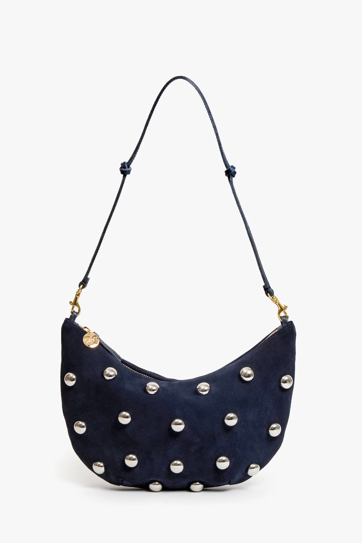 Lune Bag - Suede with Studs