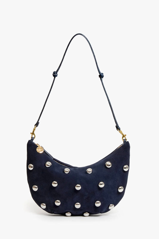 Lune Bag - Suede with Studs