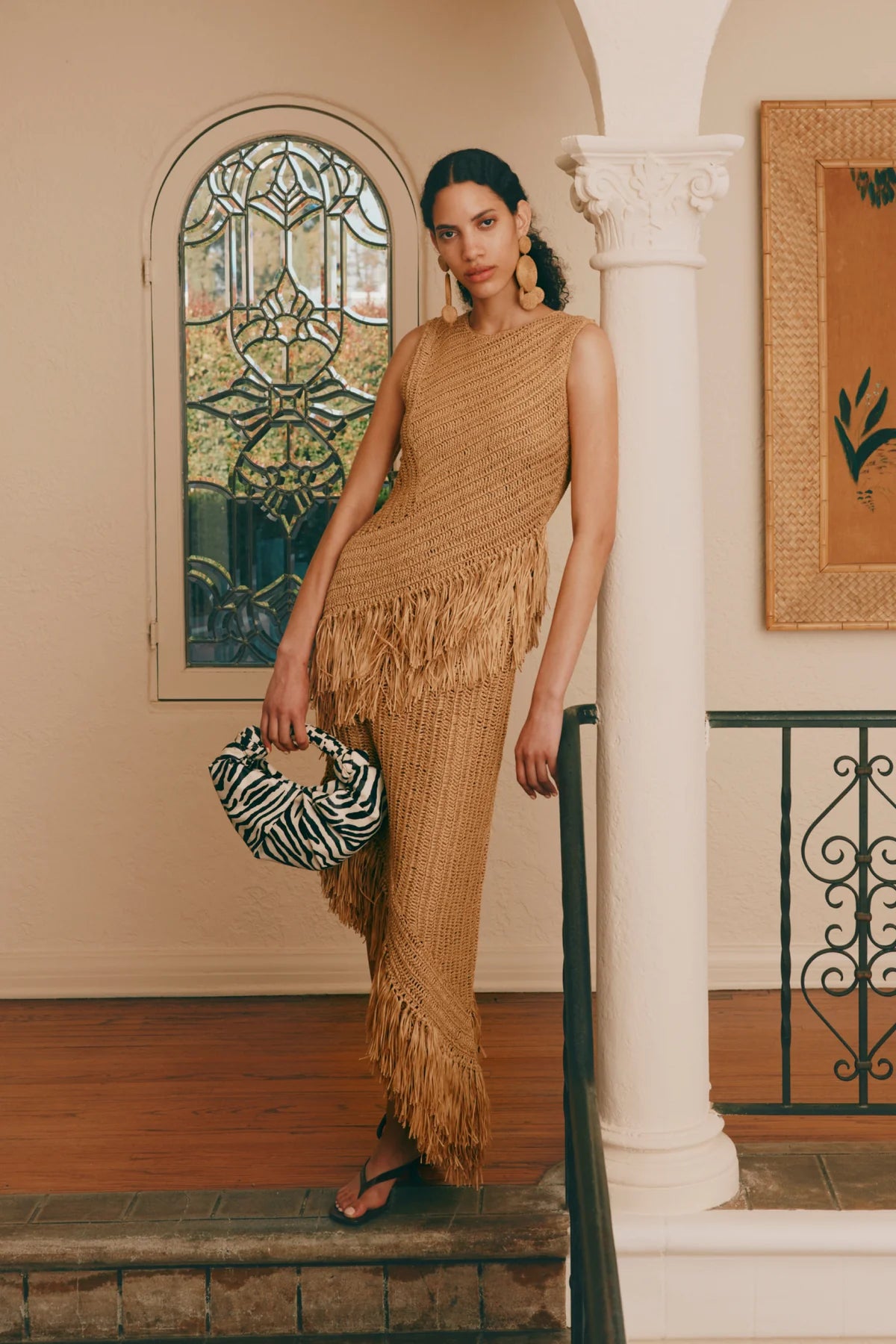SIMON MILLER - Beja Crochet Dress - Natural