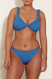 Hunza G - Juno Bikini - Metallic Denim