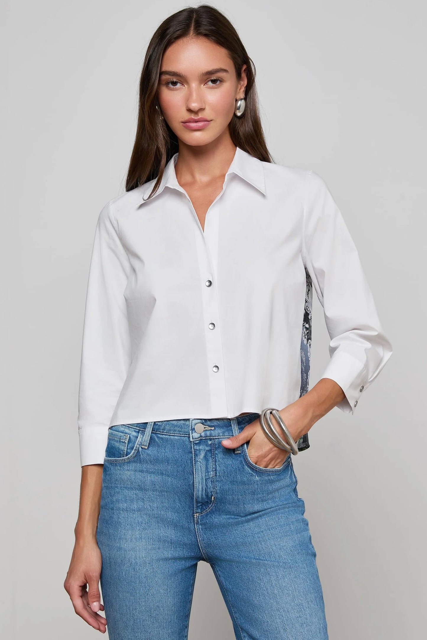 Fawn Panther Print Shirt