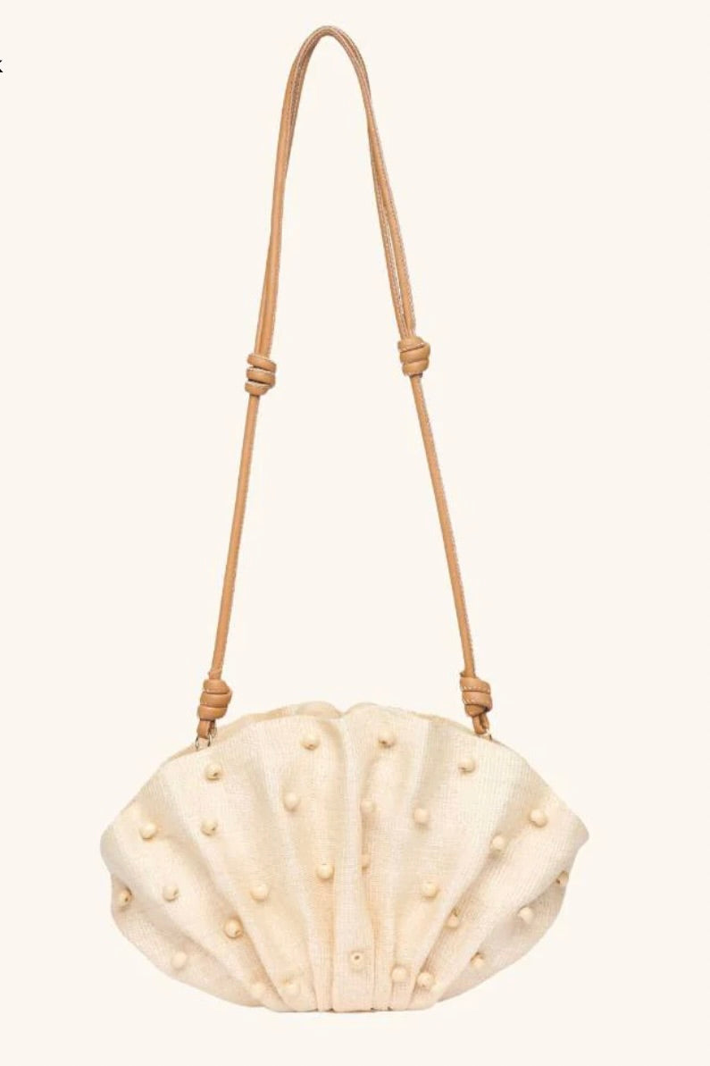 The Origami Scallop Bag - Beaded