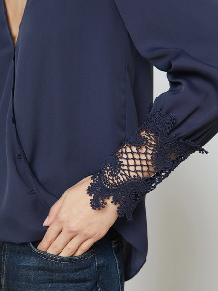 L'AGENCE - Aarti Blouse - Midnight