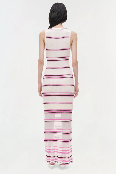 SIMKHAI - Mariana Knit Maxi Dress - Sangria Multi