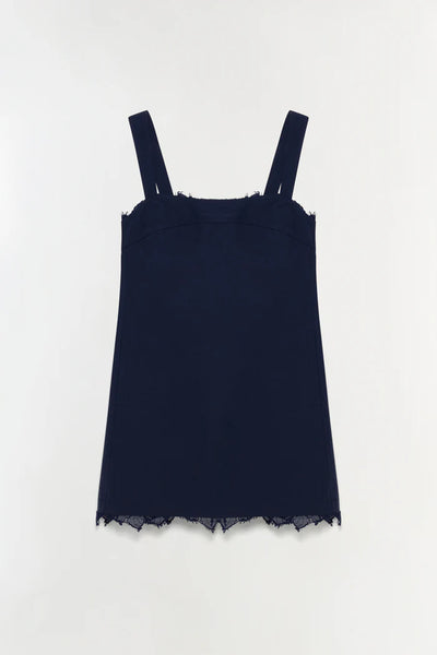 SIMKHAI - Sloan Cotton Lace Mini Dress - Midnight Multi