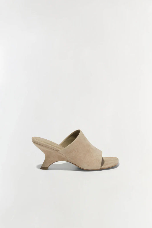 SIMKHAI - Shadow Mule Suede Sandal - Desert