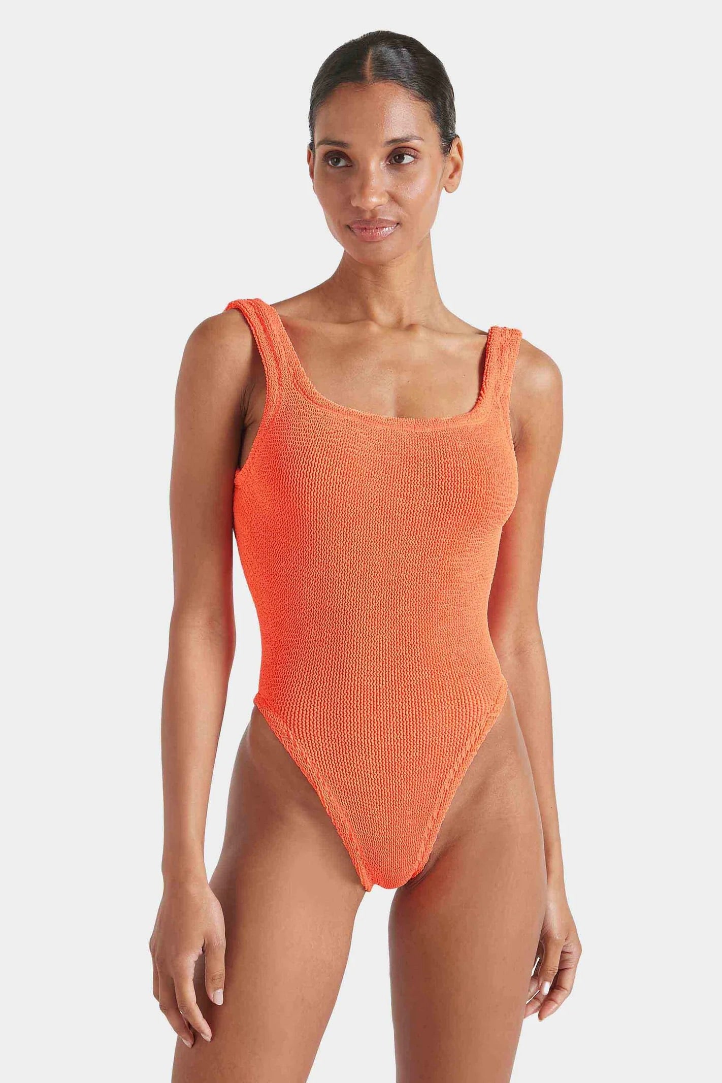 Square Neck Swim - Orange