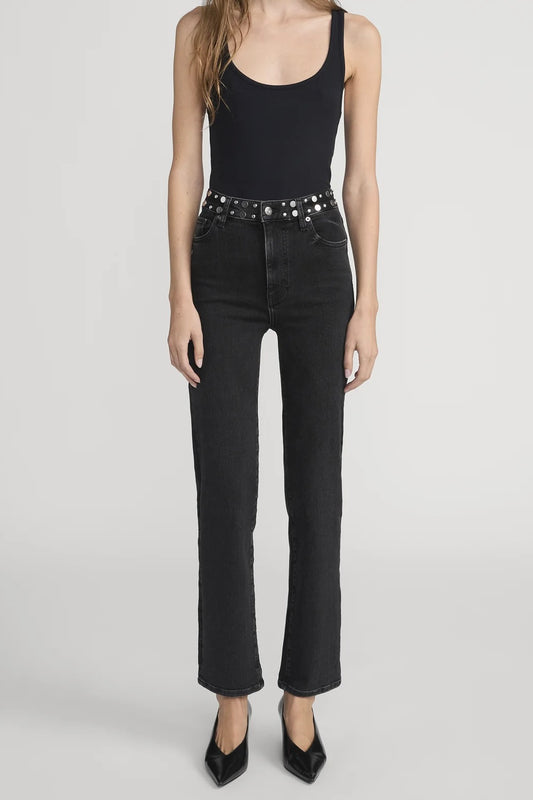 Le Sleek Straight Studded