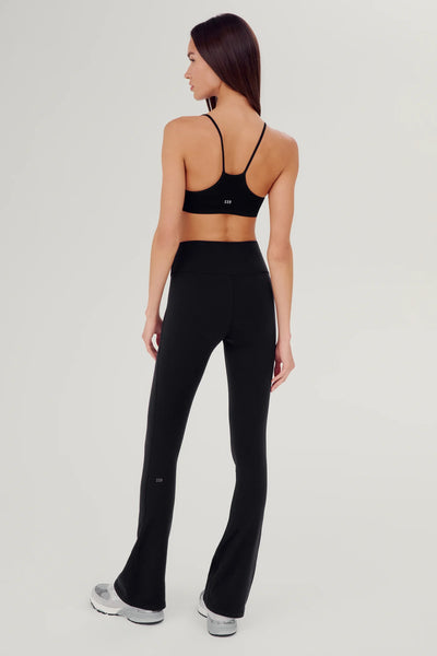 SPLITS59 - Raquel High Waist Flared Legging - Available in Black & Indigo