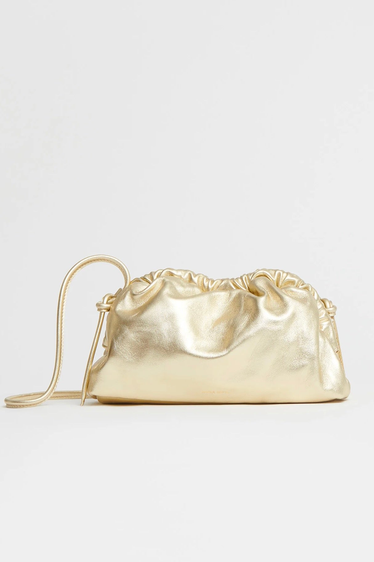 Mini Cloud Clutch - Gold