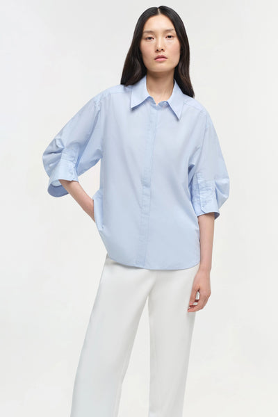 SIMKHAI - Gemma Blouse - French Blue