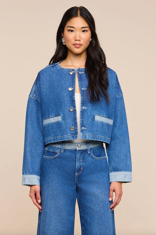 Verona Collarless Jacket