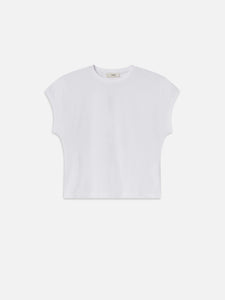 FRAME - The Muscle Tee - Powder Blue Multi