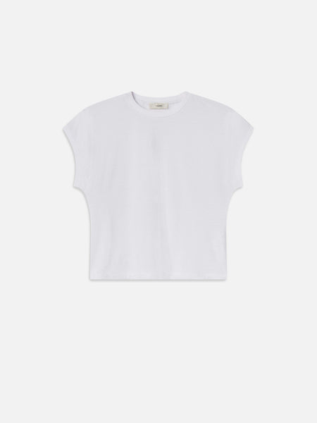 FRAME - The Muscle Tee - Powder Blue Multi