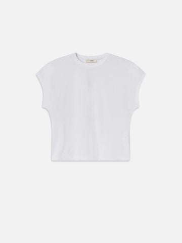 FRAME - The Muscle Tee - Powder Blue Multi