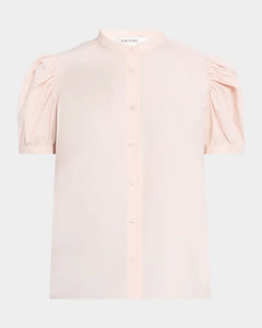 FRAME - The Gathered Top - Light Pink