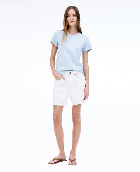 SLVRLAKE - Sienna Cut Off - White