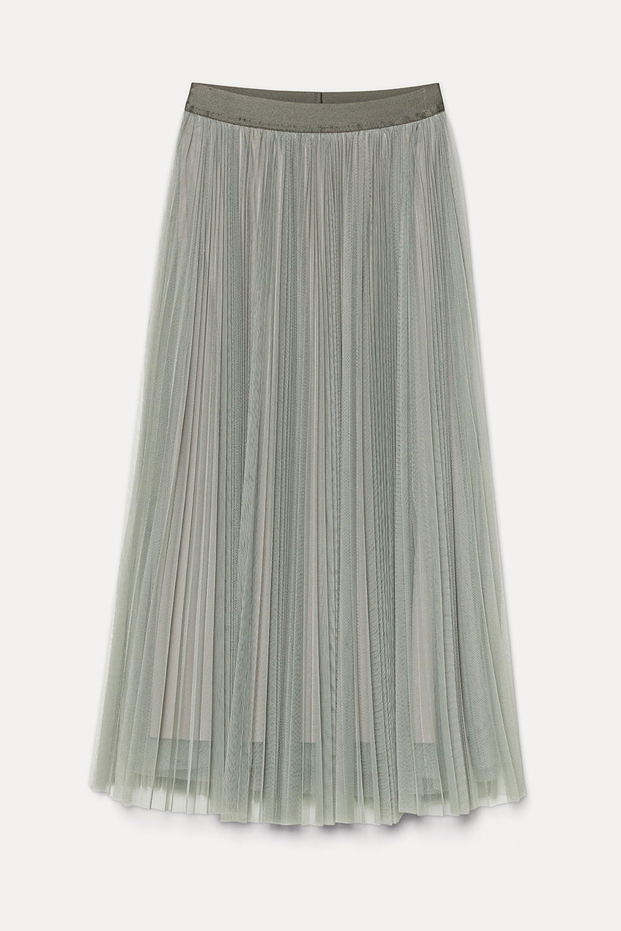 Tulle Soleil Plisse Skirt