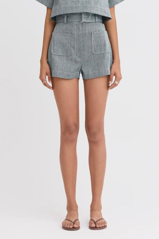 Belted Pocket Short