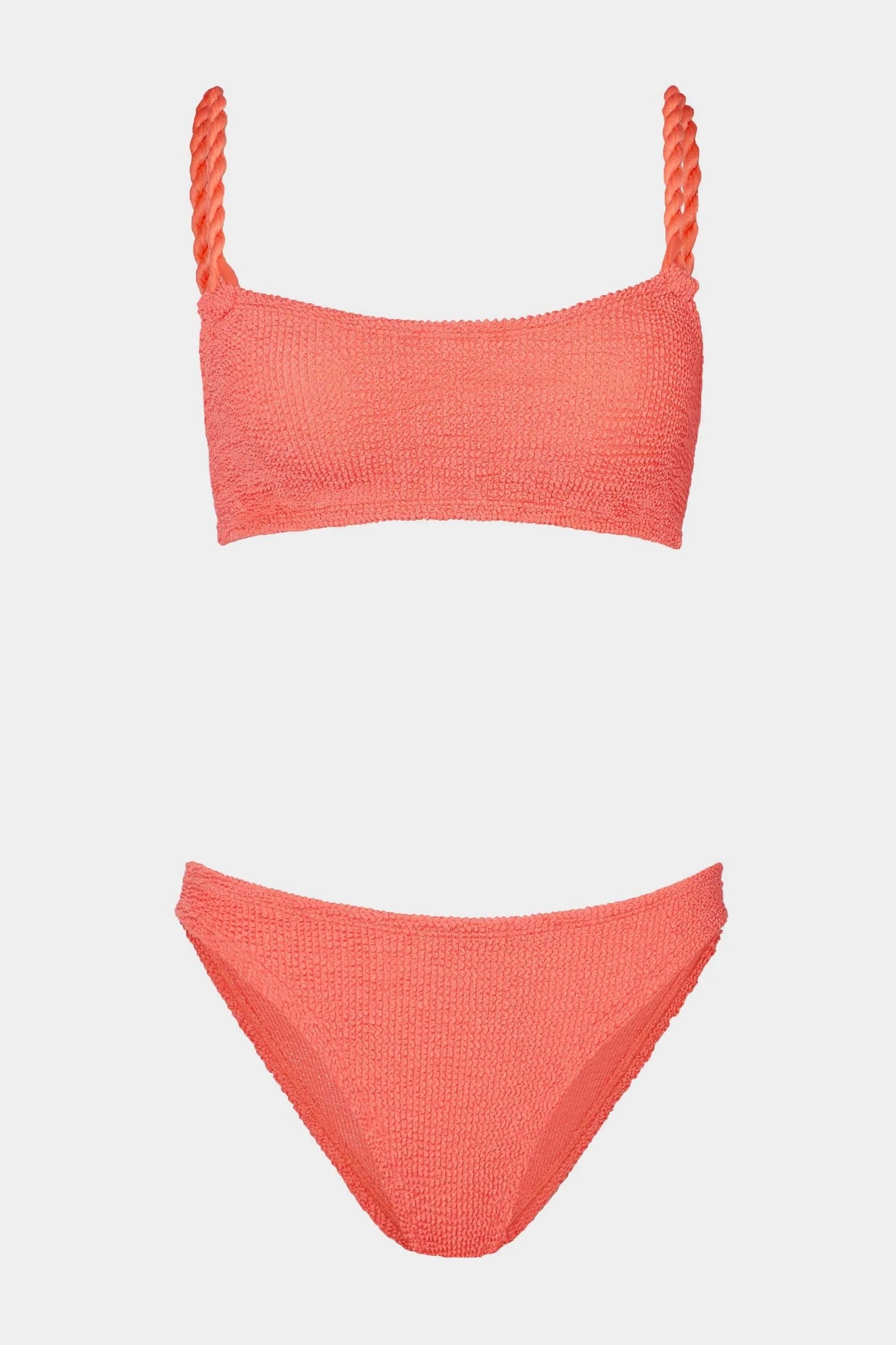 Phoebe Bikini - Metallic Coral