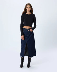 SLVRLAKE - Midi Skirt - Midnight Mile