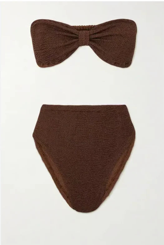 Hunza G - Ruby Bikini - Metallic Chocolate