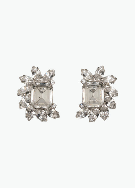 Jennifer Behr - Eisley Earrings - Crystal