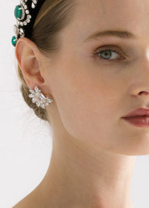 Jennifer Behr - Eisley Earrings - Crystal
