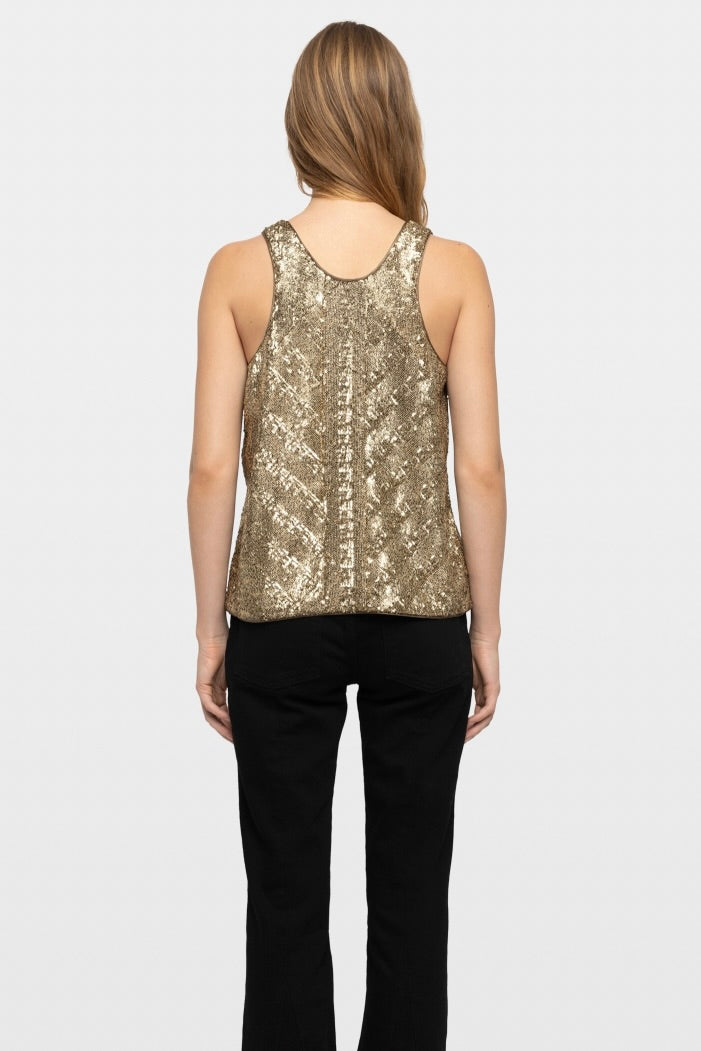 Tarys Sequins Tank