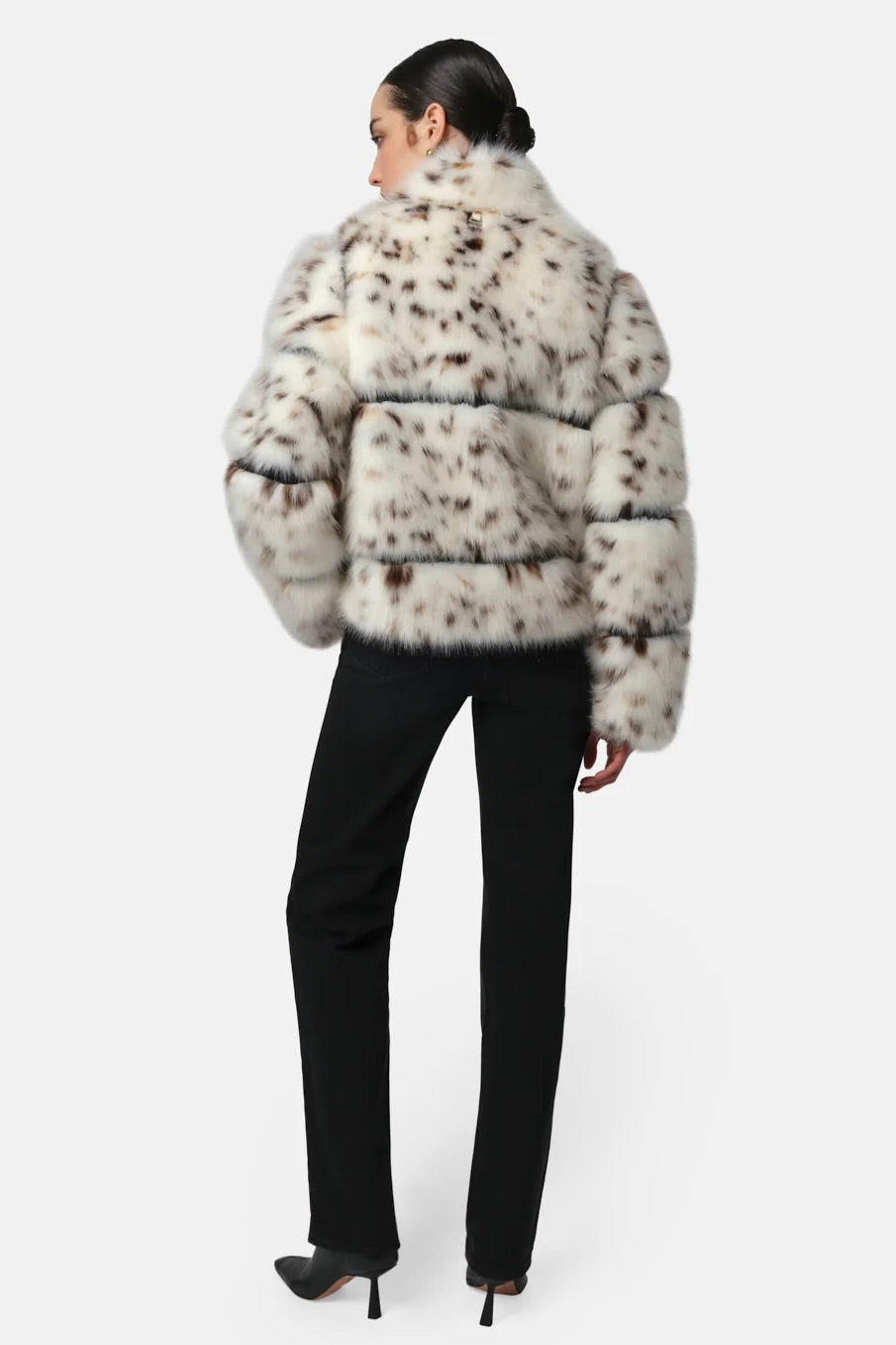 Sai Snow Leopard Coat