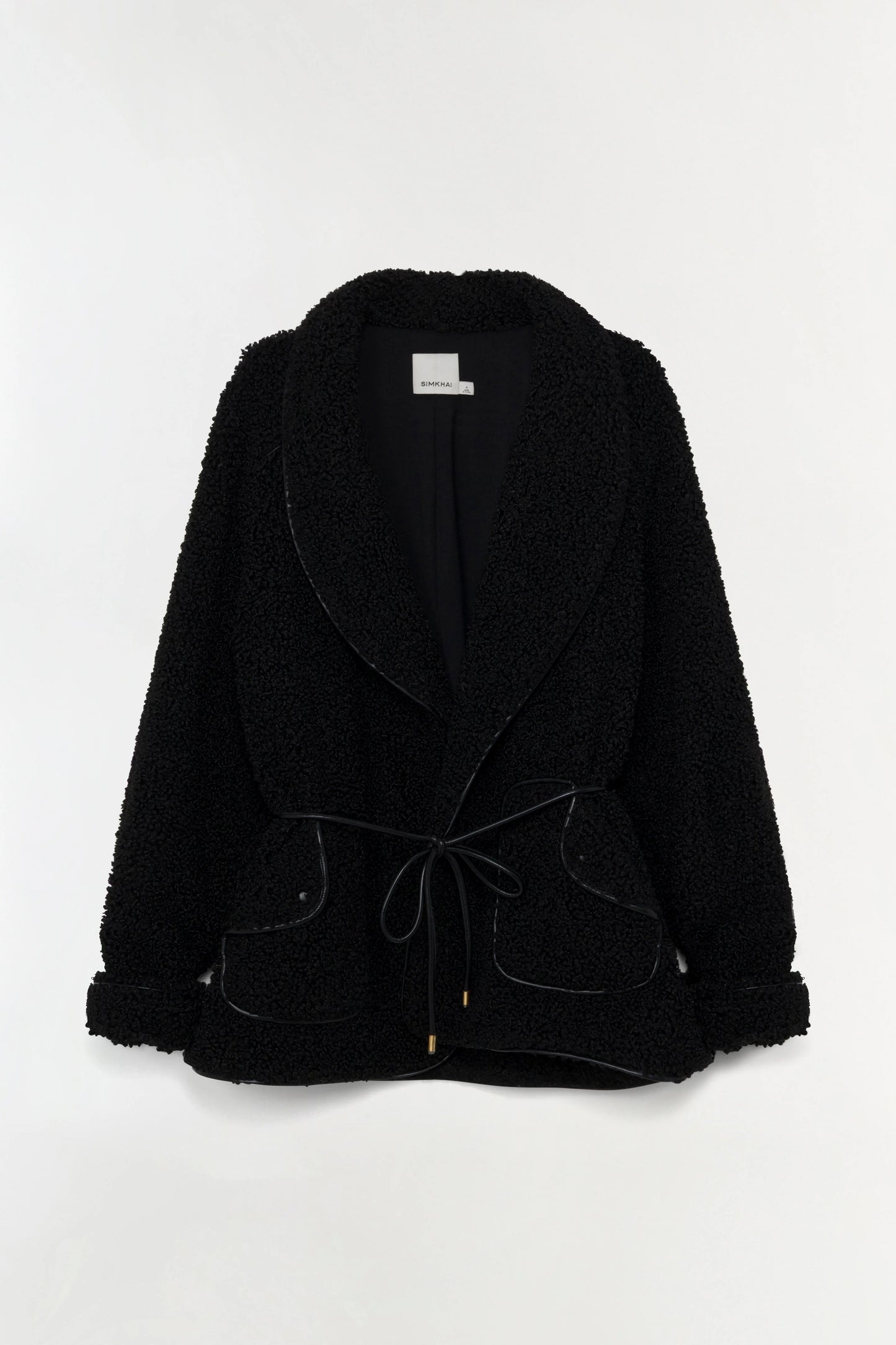 SIMKHAI - Kimia Tie Waist Jacket - Black