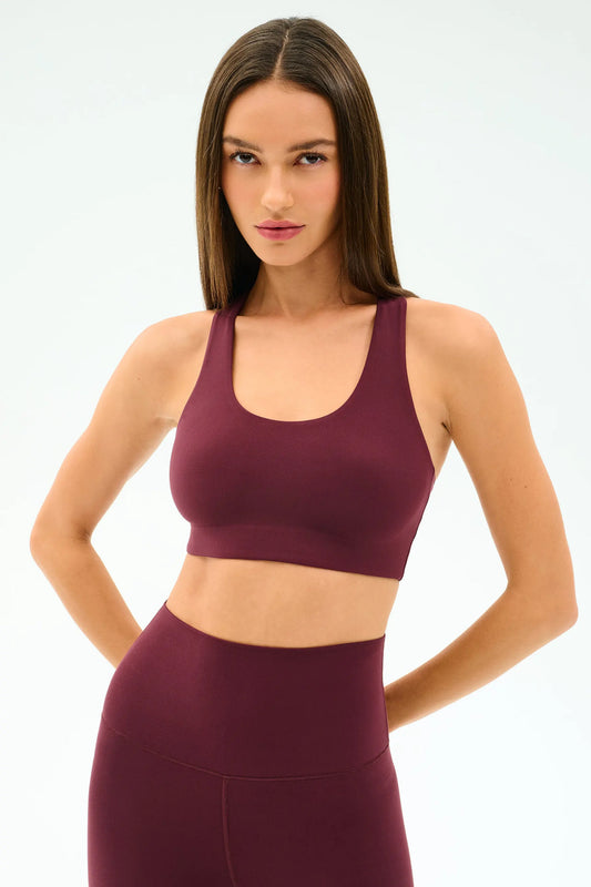 Sara Airweight Bra - Dark Cherry