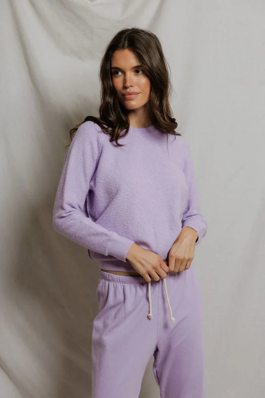 Ziggy Fleece Sweatshirt - Ultraviolet