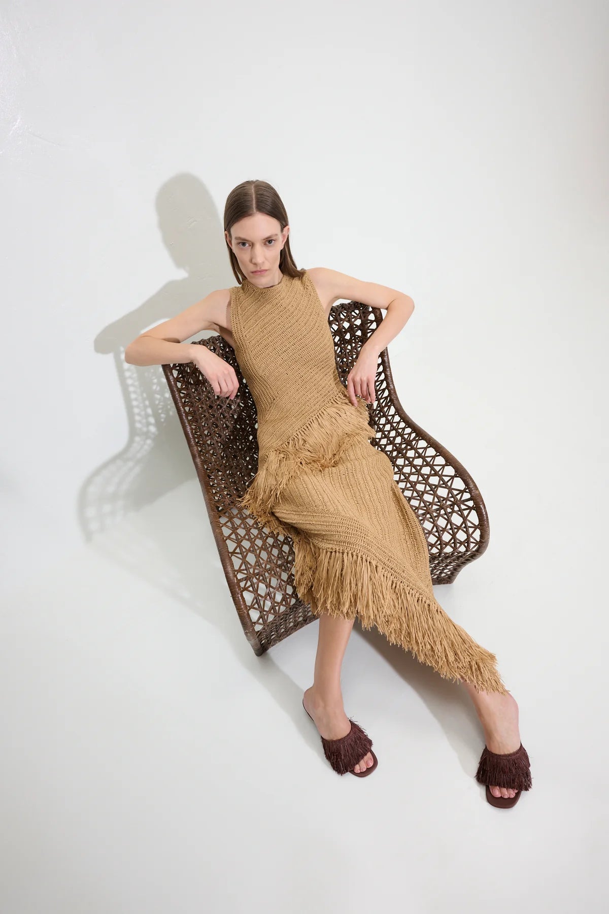 SIMON MILLER - Beja Crochet Dress - Natural