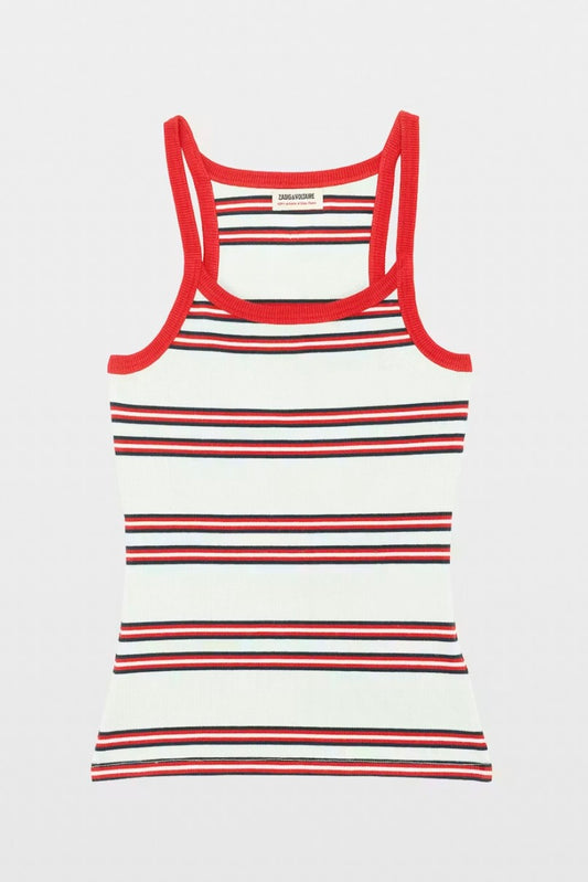 Albao Rib Stripes Tank