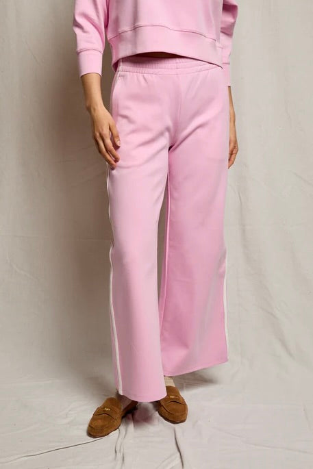 Mikos Travel Wide Leg Pant - Sugar Pink