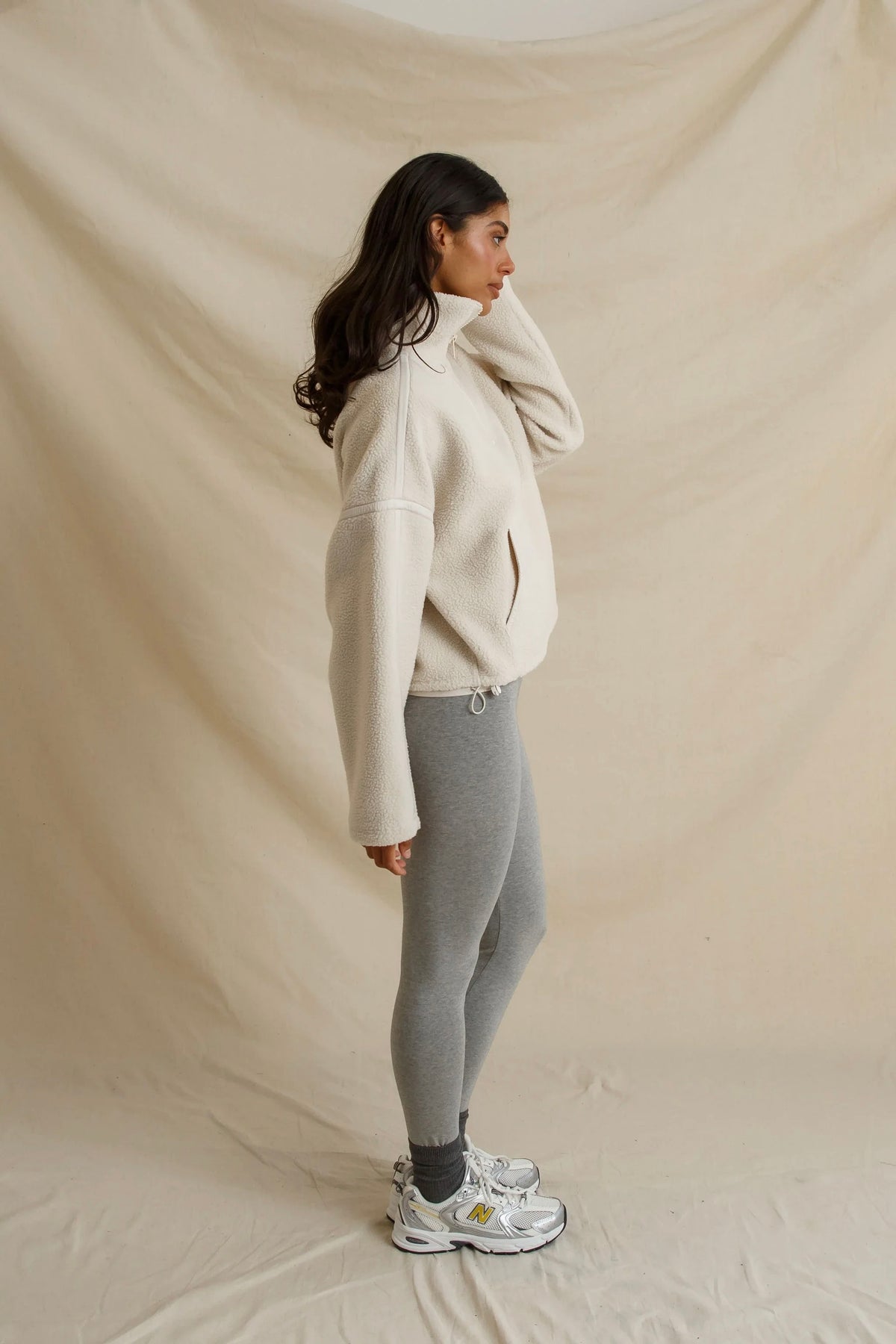 Tristan Sherpa Half-Zip
