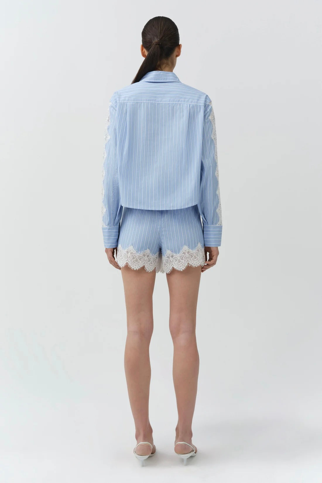 Emmie Cotton Lace Shorts