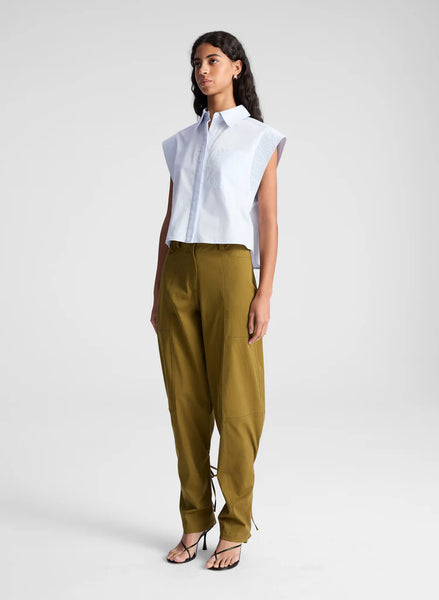 A.L.C. - Monte Cotton Shirt - Acqua