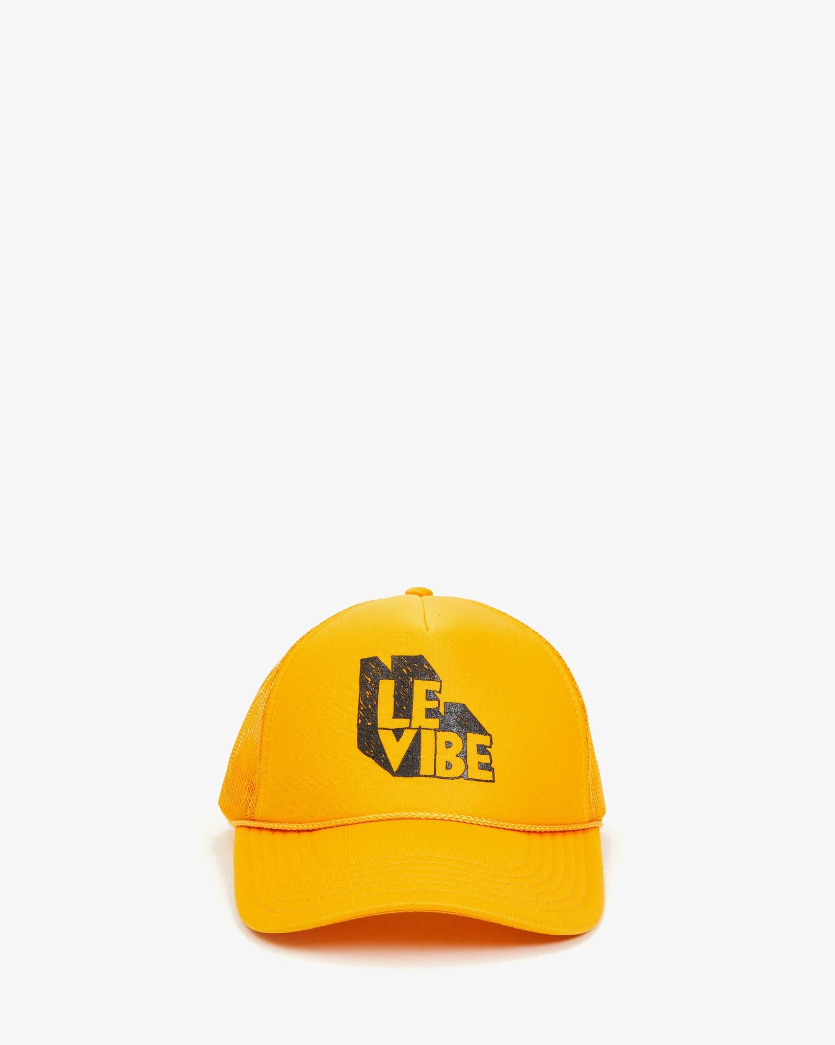 Clare V. - Trucker Hat - Marigold w/ Black Le Vibe