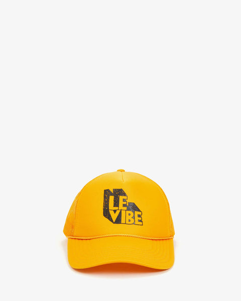 Clare V. - Trucker Hat - Marigold w/ Black Le Vibe