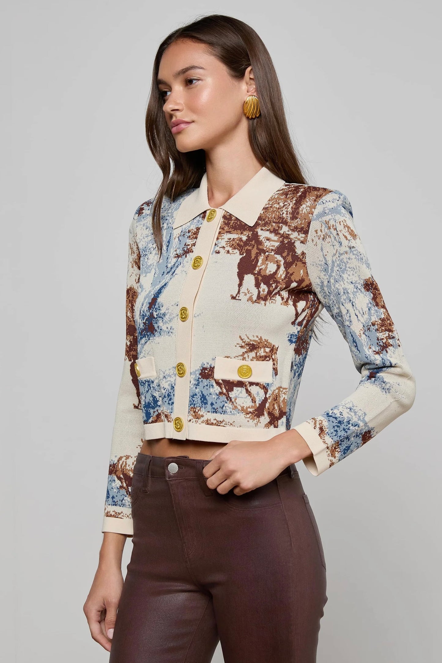 Osiris Jacquard Cardigan