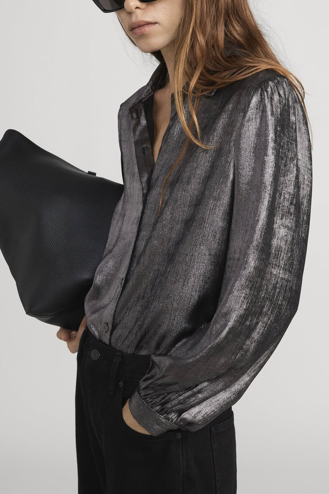 The Shiny Staple Blouse