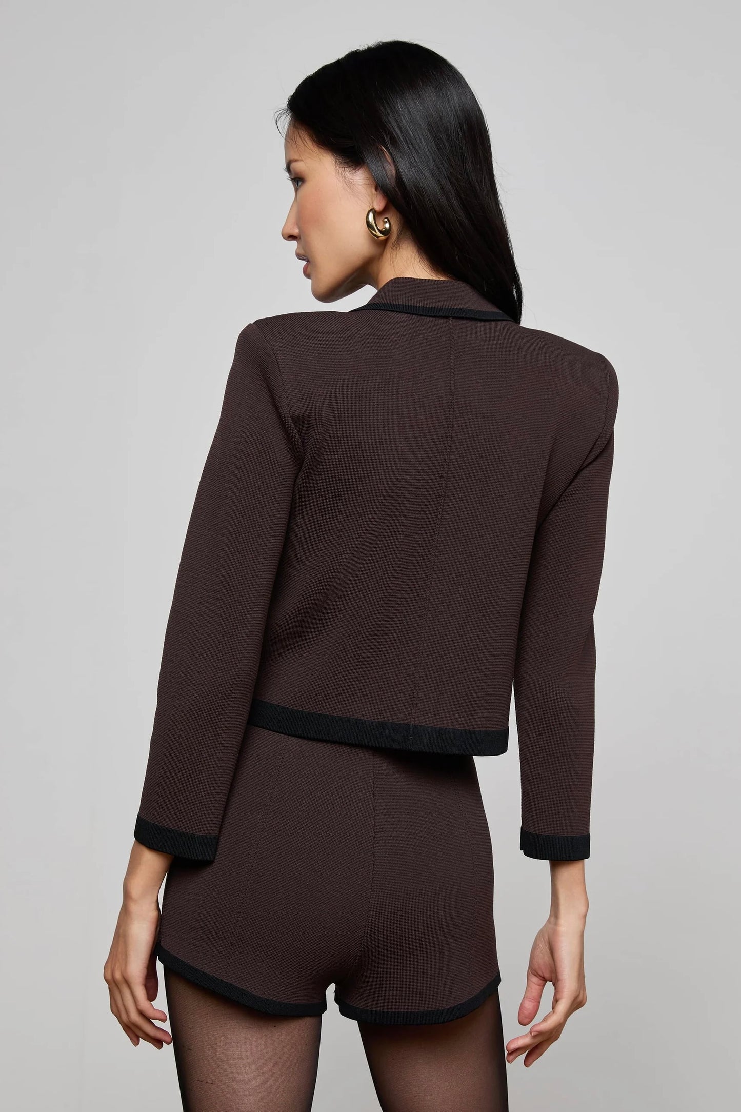 Janu Cropped Knit Jacket