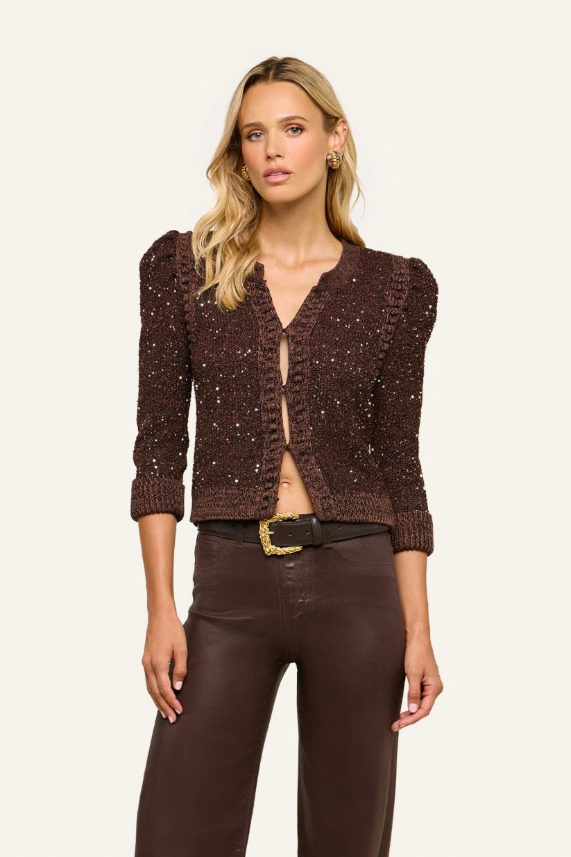Thistle Sequined Cardigan
