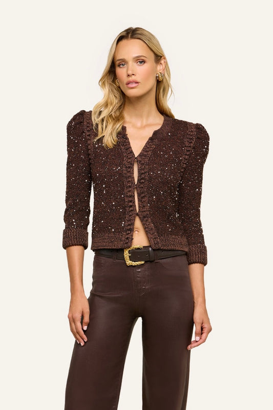 Thistle Sequined Cardigan