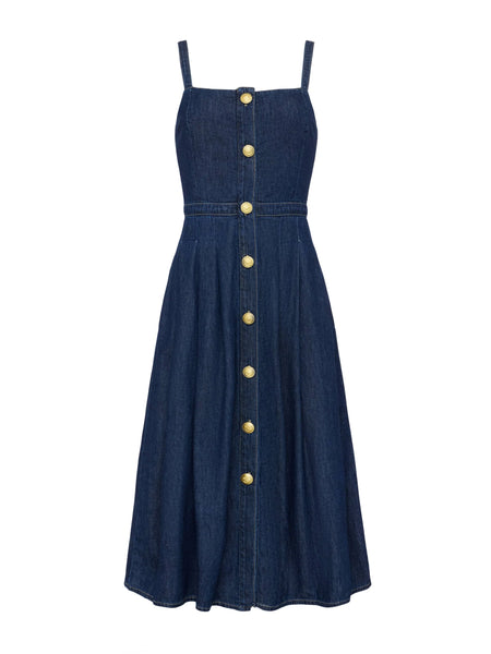 L'AGENCE - Esmeralda Chambray Dress - Raleigh