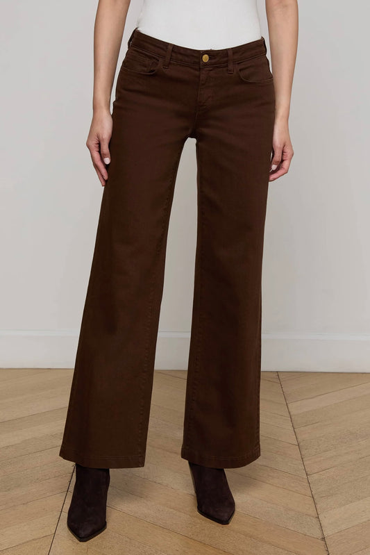 Joanne Low-Rise Wide-Leg Jean