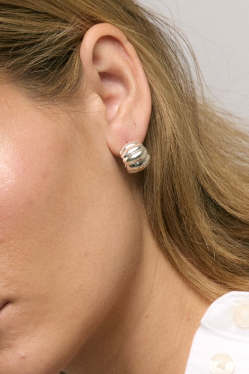 Terre Earrings - Silver