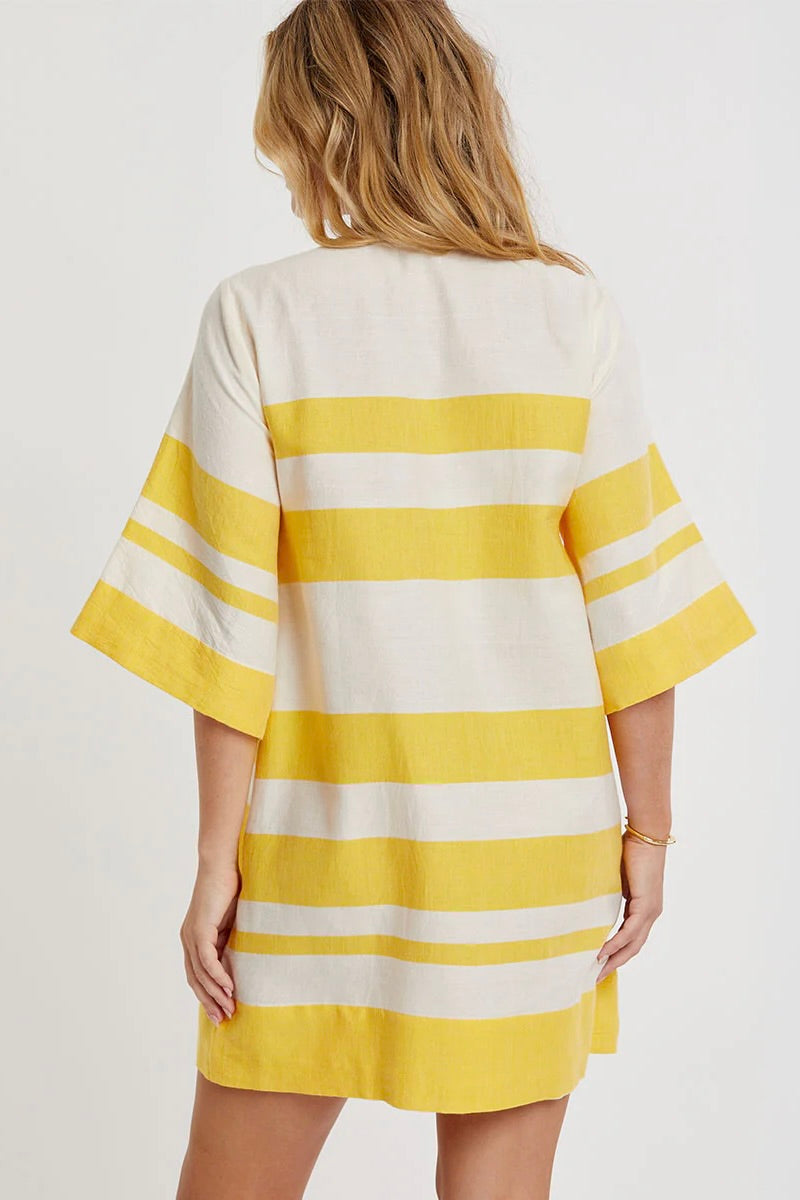 Belkis Caftan - Mezimuri Yellow